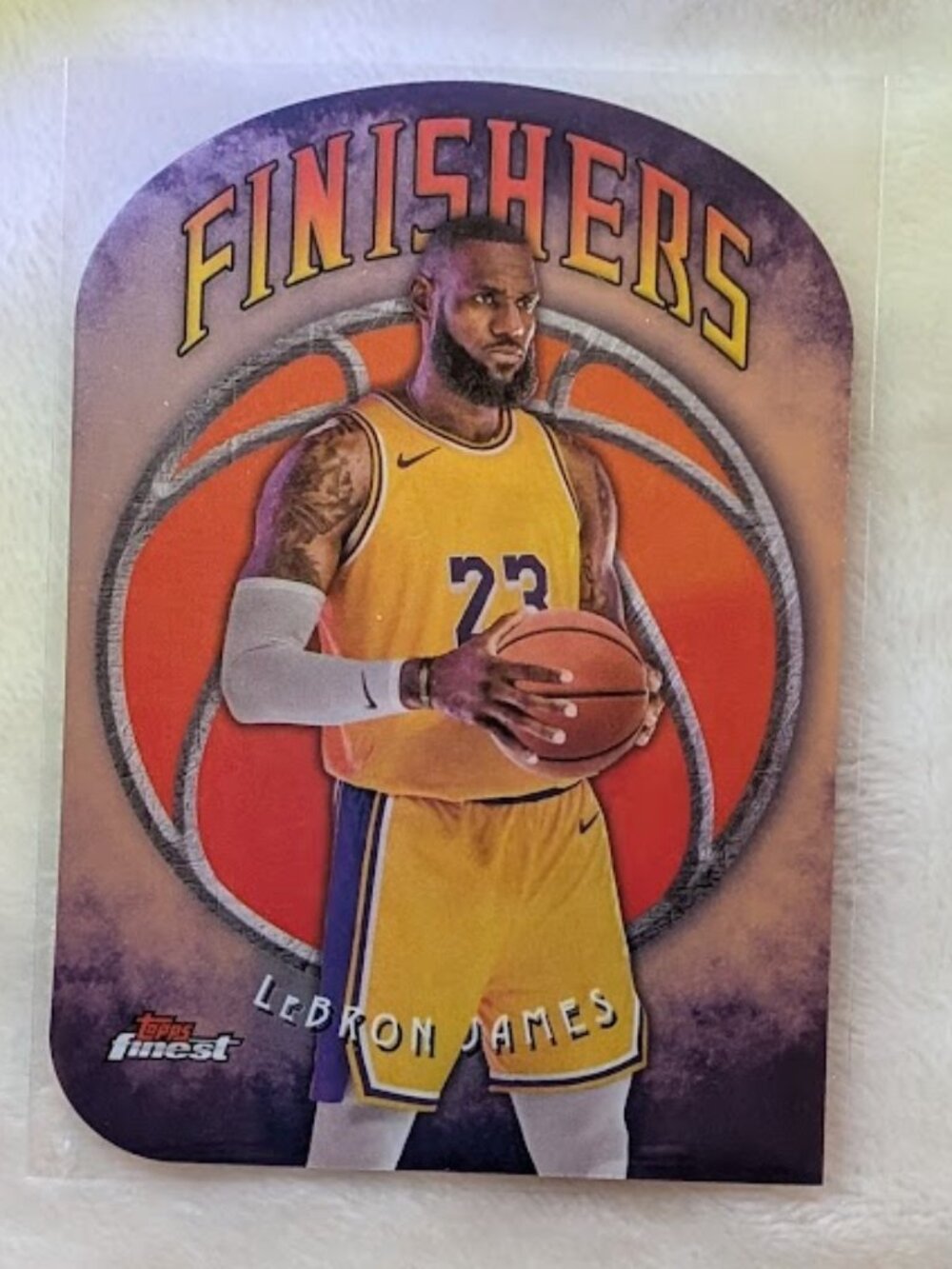 OB1 2025 Topps Finest LEBRON JAMES Card# F2